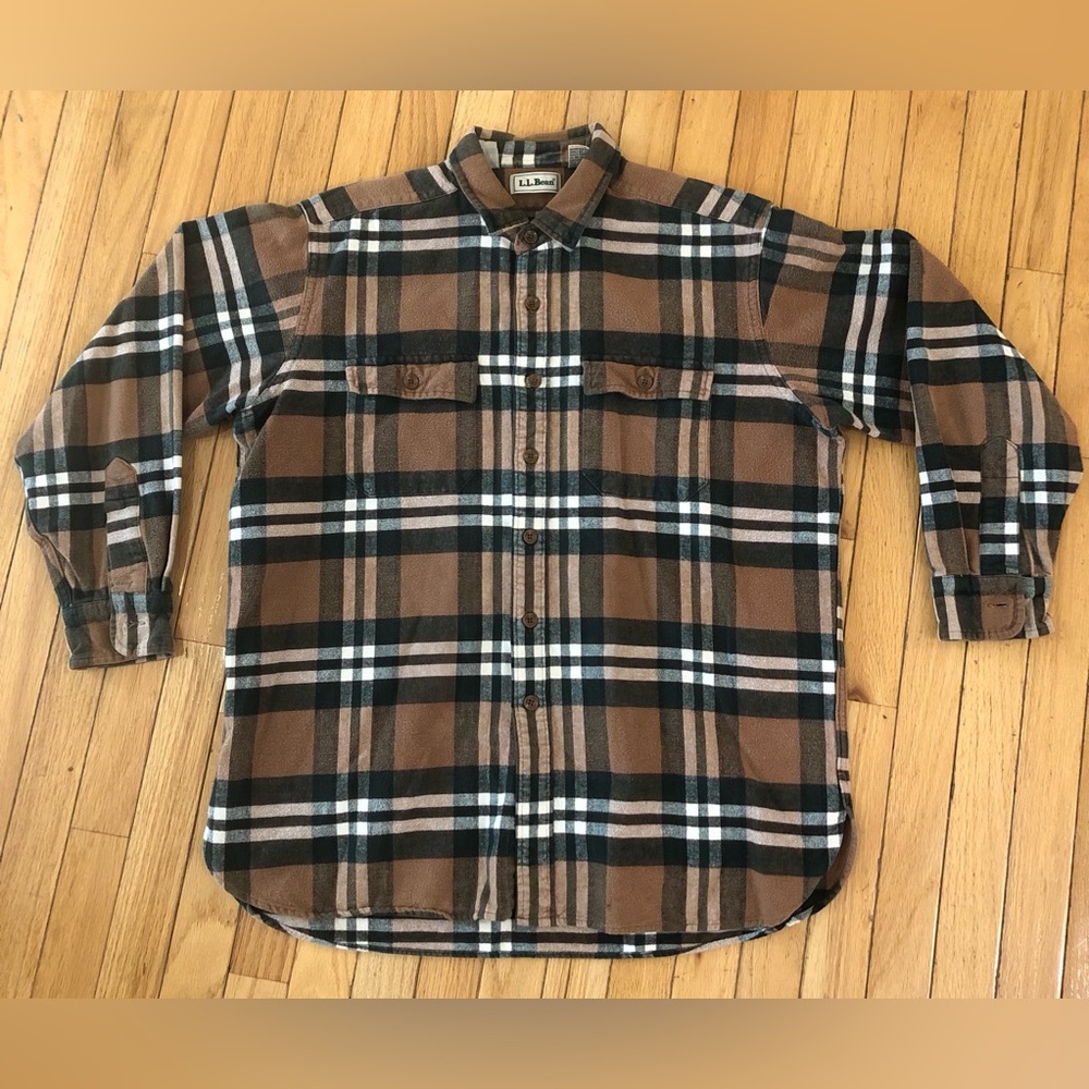LL Bean Plaid Shirt